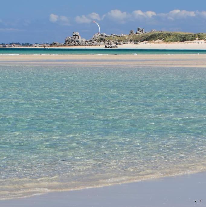 Kerlean, Plage Des Sables Blancs A 700M! Concarneau Eksteriør billede